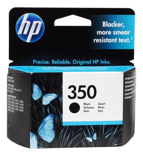 HP 350 zwart 4,5ml