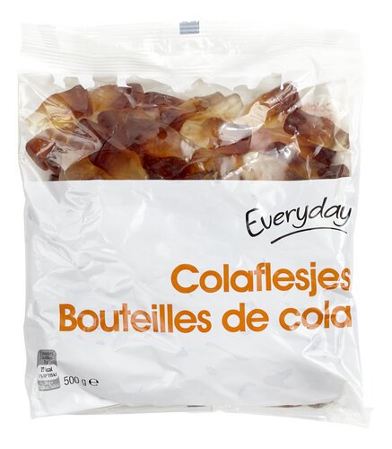 EVERYDAY snoep colaflesjes 500g