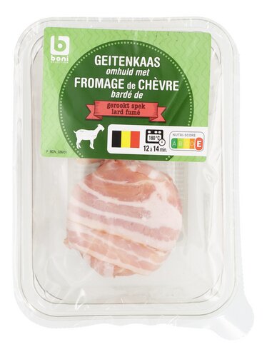 BONI geitenkaas gerookt spek 2x65g