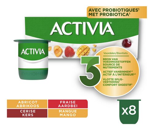 ACTIVIA vijg/fram/prui/rab 8x125g