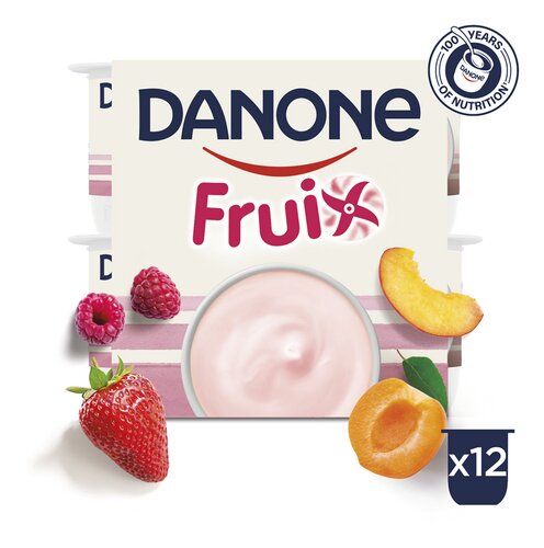 DANONE fruix fruityoghurt 12x125g