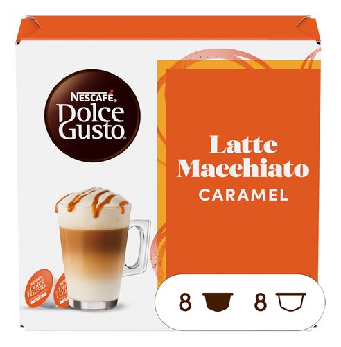NESCAFÉ DG Caps Latte Macch.Caramel 16st