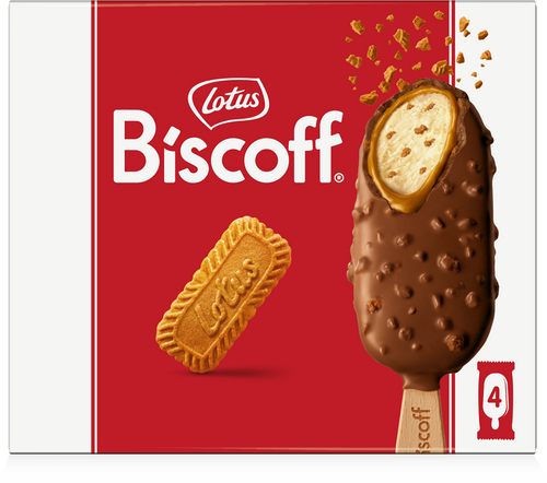 LOTUS BISCOFF speculoosijs stick 4x90ml