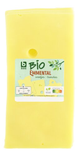 BONI BIO Emmental sneden 250g