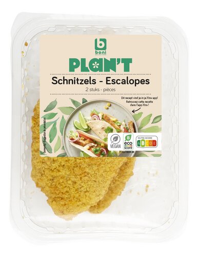 BONI PLAN'T schnitzels 200g