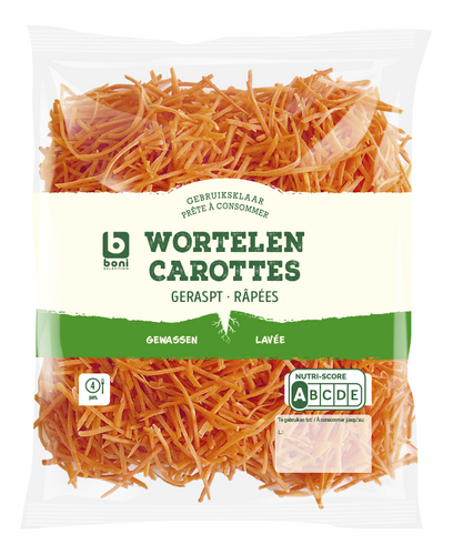 BONI geraspte wortelen 400g