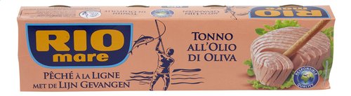 RIO MARE tonijn P&L olijfolie 4x80g