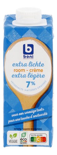 BONI extra lichte room 7% vg brik 25cl