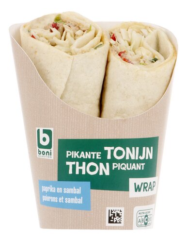 BONI Wrap Spicy Tuna 190g