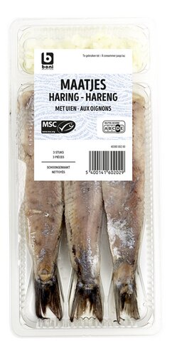 BONI 3 haring maatjes met ui MSC