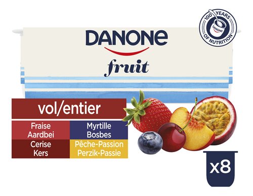 DANONE yoghurt vol 8x125g
