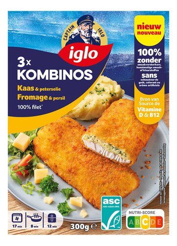 IGLO Kombinos Kaas & Peterselie 300g