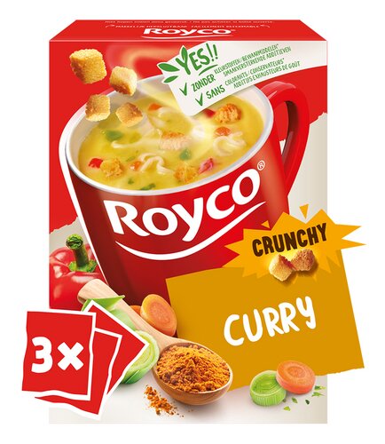 ROYCO Crunchy curry 3st
