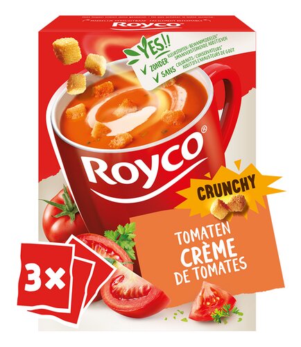 ROYCO Crunchy tomatencrème 3st