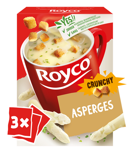 ROYCO Crunchy asperge 3st
