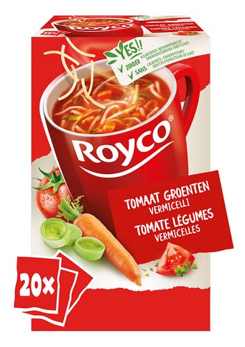ROYCO soep tomaten groenten vermi. 20st