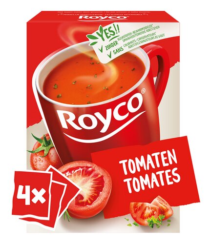 ROYCO soep tomaten 4st