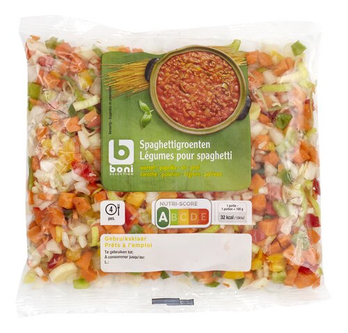 Boni Spaghettigroenten 400g Colruyt Collect Go Boni Spaghettigroenten 400g Colruyt Collect Go