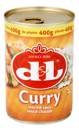 DEVOS LEMMENS saus curry Blik 400g