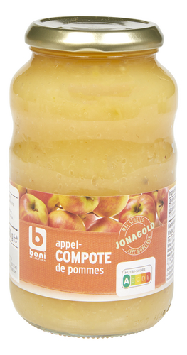 BONI appelcompote stukjes 570g
