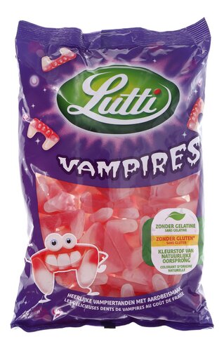 LUTTI snoep draculatanden 1kg