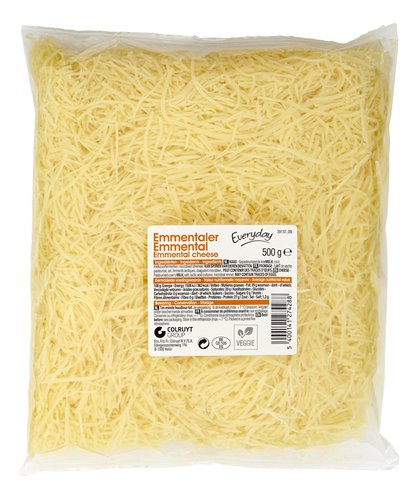 EVERYDAY emmental geraspt 500g