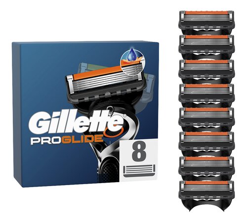 GILLETTE fusion proglide mesjes 8st