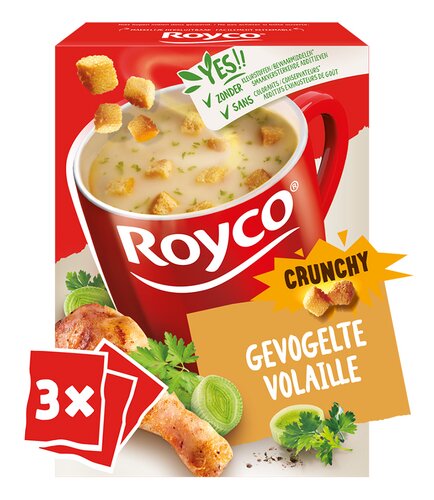 ROYCO Crunchy gevogelte 3st