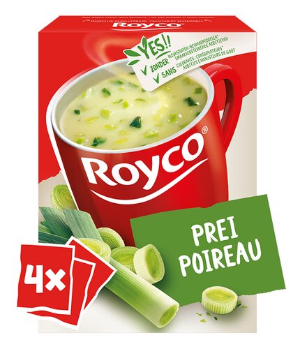 ROYCO soep prei 4st