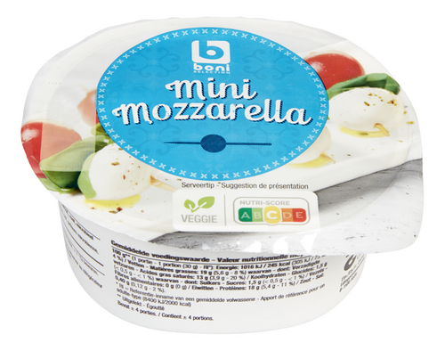 BONI mozzarella mini 125g