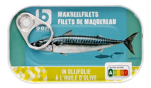 BONI makreelfilet olijfolie 125g