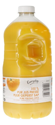 EVERYDAY Sinaasappelsap zonder pulp 2L