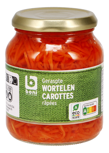 BONI geraspte wortelen 330g