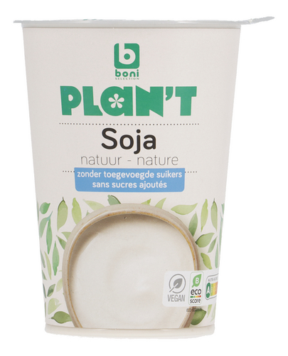 BONI PLAN'T Vegan Ongezoet 500g