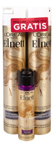 ELNETT hairspr. extra sterk+mini 2x400ml