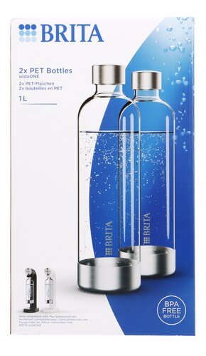 BRITA sodaONE fles 2st