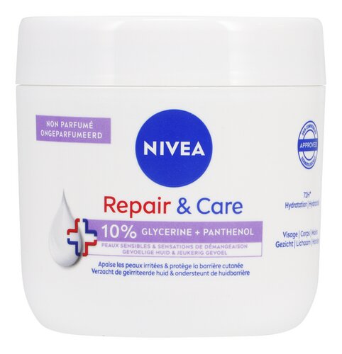 NIVEA Repair&Care Sensitive crème 400ml