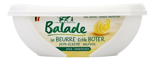 BALADE boter HV ongezouten vlootje 250g
