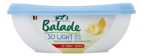 BALADE SO LIGHT boter zeezout 20%vg 250g