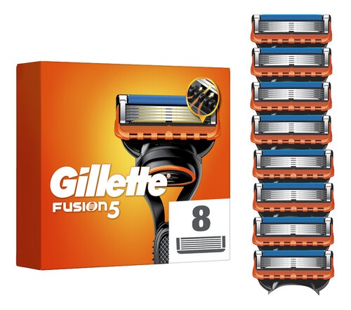 GILLETTE fusion mesjes 8st