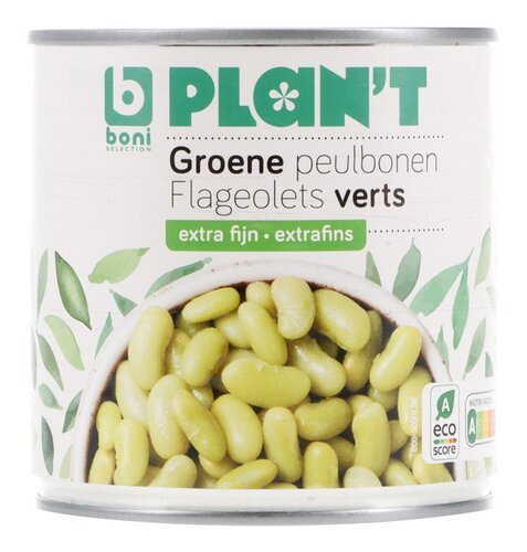 BONI PLAN'T peulbonen extra fijn 400g