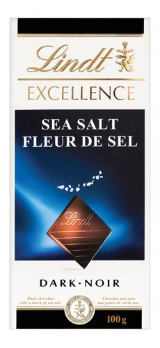 LINDT EXCELLENCE Choc.Dark Zeezout 100g