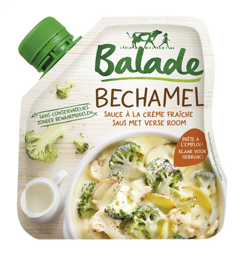 BALADE saus bechamel met verse room 30cl