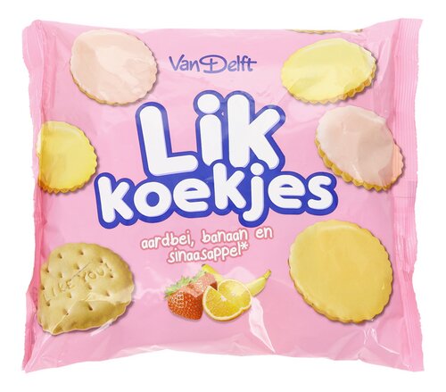 VAN DELFT Lik koekjes 200g