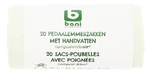 BONI vuilniszak composteerbaar 20x20L