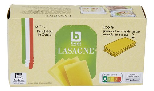 BONI lasagne 500g