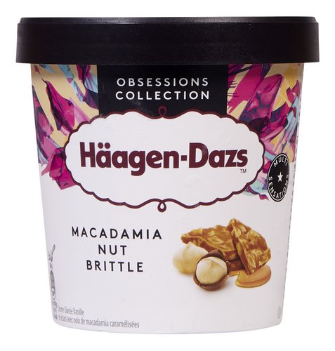 HÄAGEN-DAZS vanille met macadamia 460ml