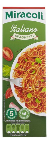 MIRACOLI kit spaghetti Italiano5p 610,4g