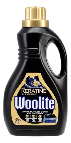 WOOLITE wasm.zwart,donker,denim30d 1,5L