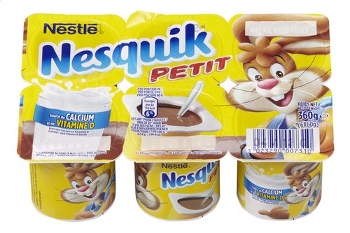 Nestle Nesquik Nesquik Chocolat 6x60g Colruyt Collect Go Nestle Nesquik Nesquik Chocolat 6x60g Colruyt Collect Go